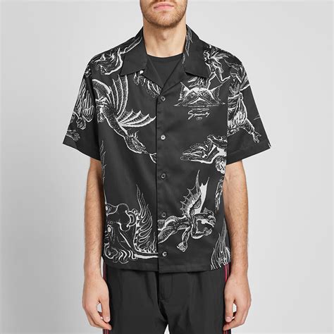 givenchy est shirt|Givenchy hawaiian shirts.